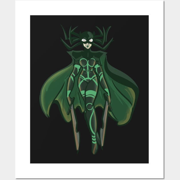 hela Wall Art by inkpocket